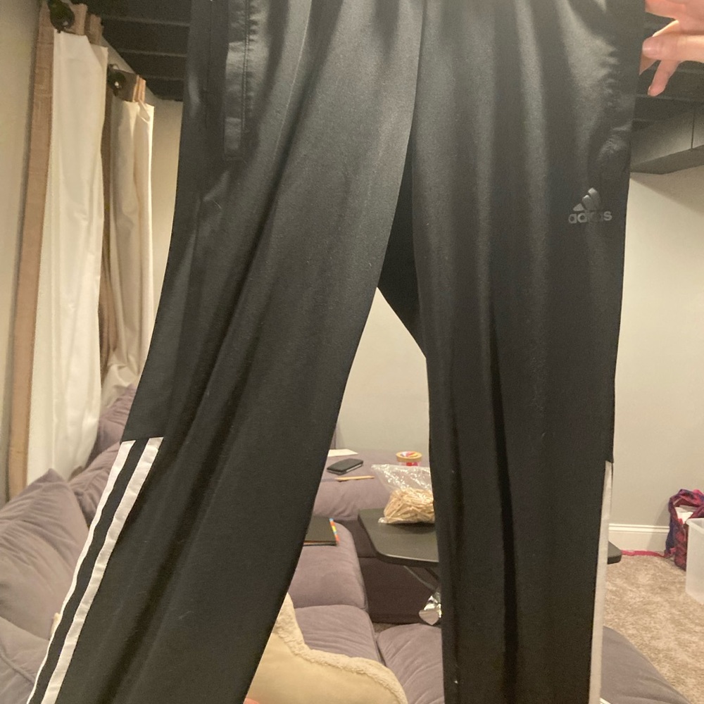 Adidas athletic black pants